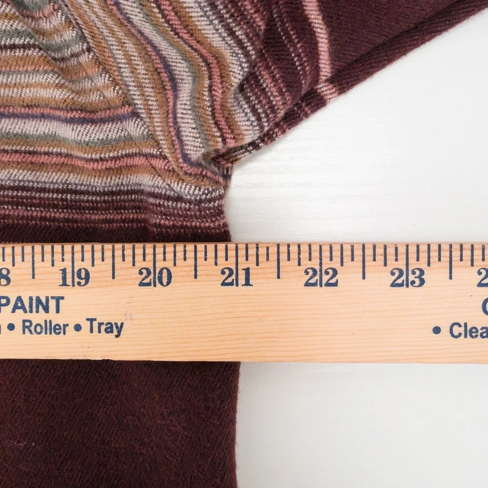 COLUMBIA Women's Calico Basin Shirt‎ Jacket Size Medium Stripe Regular Fit - Picture 14 of 16